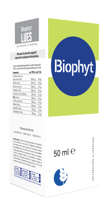 BIOPHYT LUES 50 ML SOLUZIONE IDROALCOLICA - Farmapanda Srl