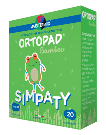 CEROTTO OCULARE PER ORTOTTICA ORTOPAD SIMPATY JUNIOR 5X6,7 20 PEZZI - Farmapanda Srl