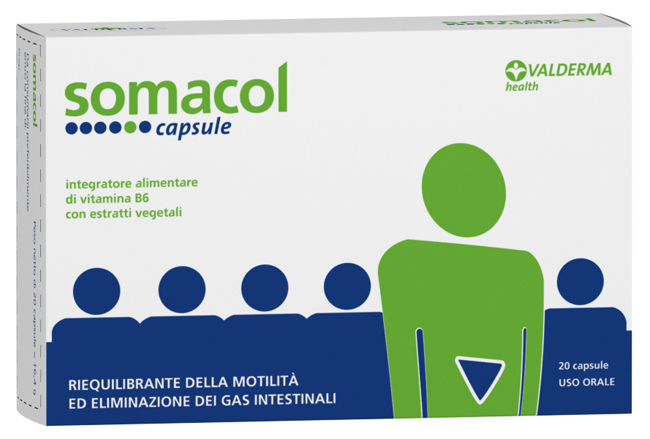 SOMACOL 20 CAPSULE - Farmapanda Srl