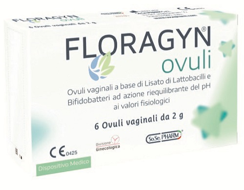 OVULI VAGINALI A BASE DI LATTOBACILLI LISATI FLORAGYN OVULI 2 G 6 PEZZI - Farmapanda Srl