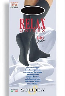 RELAX UNISEX 140 GAMBALETTO COTTON NERO 2 - Farmapanda Srl