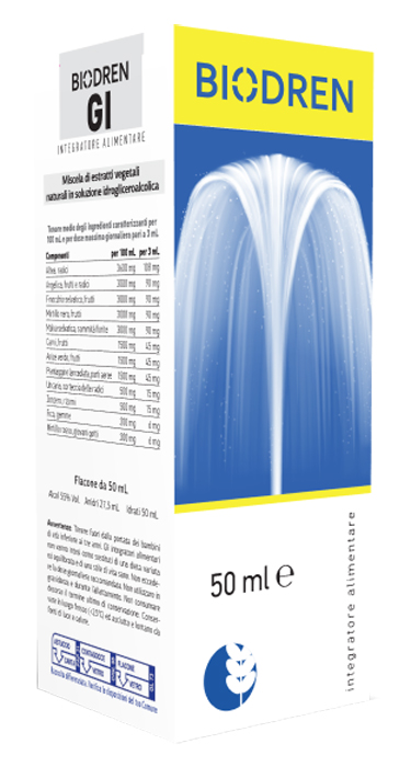 BIODREN GI SOLUZIONE IDROALCOLICA 50 ML - Farmapanda Srl