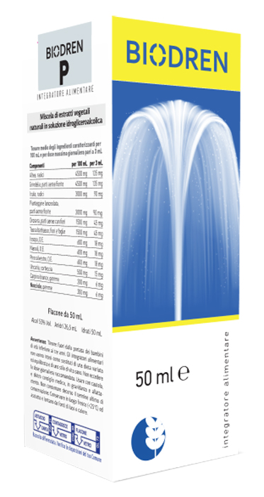 BIODREN P SOLUZIONE IDROALCOLICA 50 ML - Farmapanda Srl