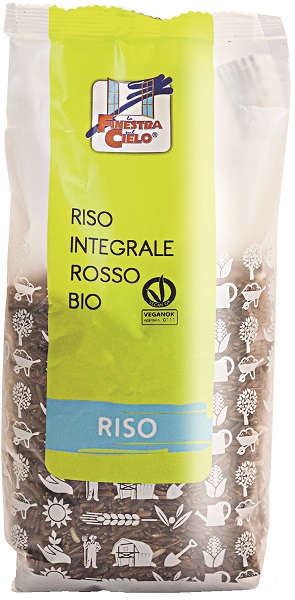 RISO INTEGRALE ROSSO SELVATICO BIO 500 G - Farmapanda Srl