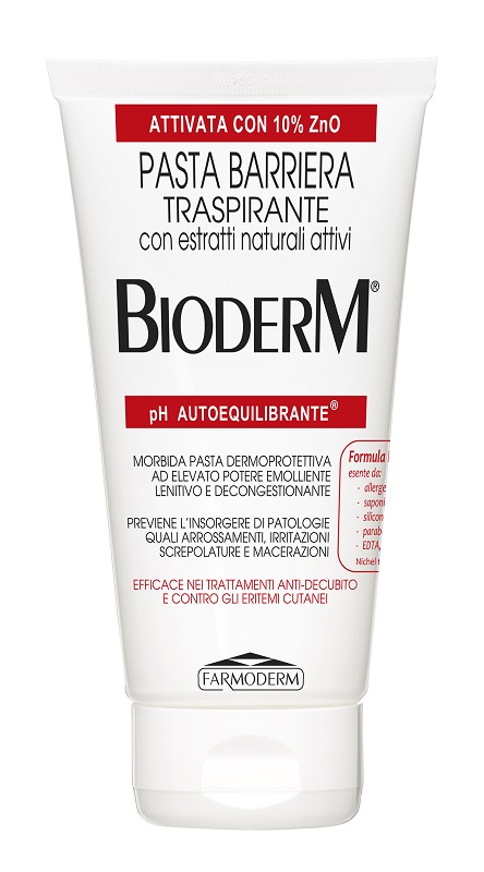 BIODERM PASTA BARRIERA TRASPIRANTE PH AUTOEQUILIBRANTE 150 ML - Farmapanda Srl