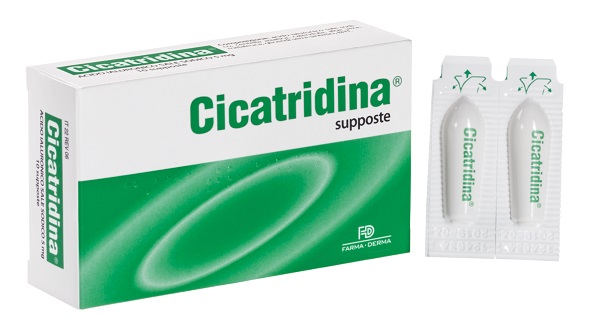CICATRIDINA SUPPOSTE 10 PEZZI - Farmapanda Srl
