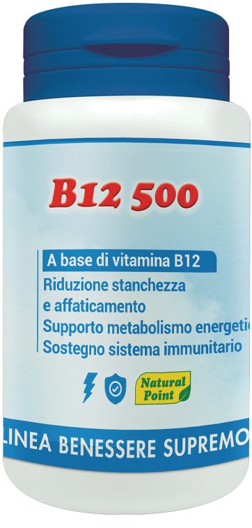 B12 500 CIANOCOBALAMINA 100 CAPSULE VEGETALI - Farmapanda Srl