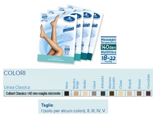 SAUBER COLLANT 140 DENARI MAGLIA MICRORETE BISQUIT 2 LINEA CLASSICA - Farmapanda Srl