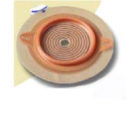 PLACCA PER COLOSTOMIA ALTERNA MIO SISTEMA A 2 PEZZI FORO RITAGLIABILE 10/55MM FLANGIA 60MM 5 PEZZI ARTICOLO 13161 - Farmapanda Srl