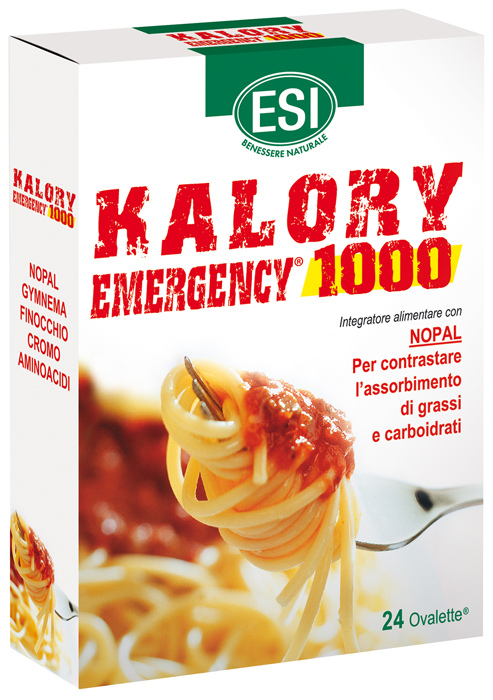 ESI KALORY EMERGENCY 1000 24 OVALETTE - Farmapanda Srl