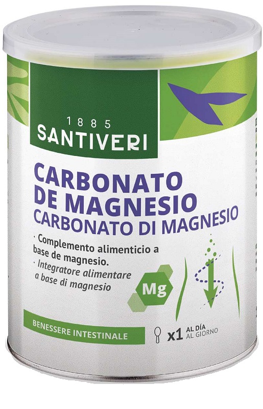 CARBONATO MAGNESIO 110 G SANTIVERI - Farmapanda Srl