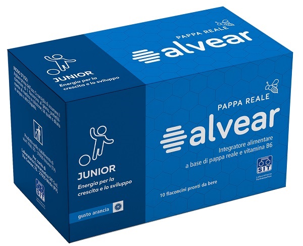 ALVEAR JUNIOR PAPPA REALE 10 FLACONCINI - Farmapanda Srl