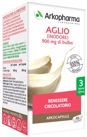 ARKO CAPSULE AGLIO 45 CAPSULE - Farmapanda Srl