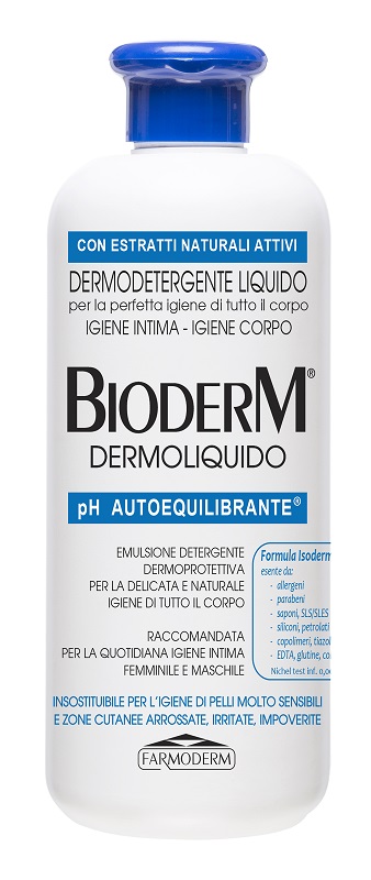 BIODERM DERMOLIQUIDO PH AUTOEQUILIBRANTE 500 ML - Farmapanda Srl