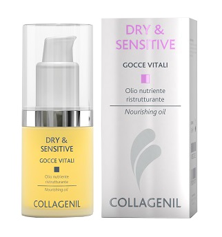 COLLAGENIL DRY & SENSITIVE GOCCE VITALI 30 ML - Farmapanda Srl