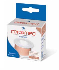CEROTTO IN ROCCHETTO CEROXMED AERATO IN TESSUTO ROSA 500X2,50 CM 1 PEZZO - Farmapanda Srl