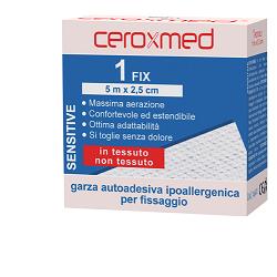 GARZA CEROXMED FIX 500X5 CM 1 PEZZO - Farmapanda Srl