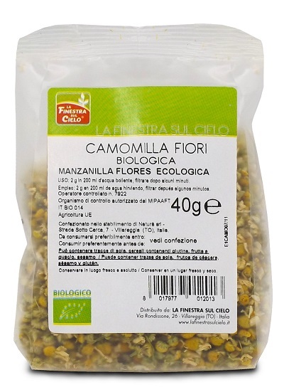 FSC CAMOMILLA FIORI INTERI BIO 40 G - Farmapanda Srl