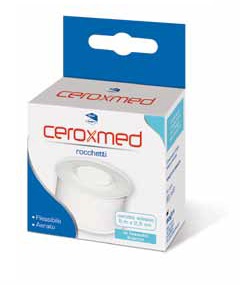 CEROTTO IN ROCCHETTO CEROXMED AERATO IN TESSUTO BIANCO 500X2,50 CM 1 PEZZO - Farmapanda Srl