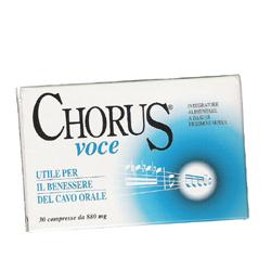CHORUS VOCE 30 COMPRESSE - Farmapanda Srl