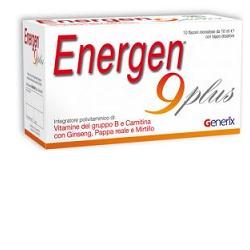 ENERGEN 9 PLUS 10 FLACONCINI 10 ML - Farmapanda Srl