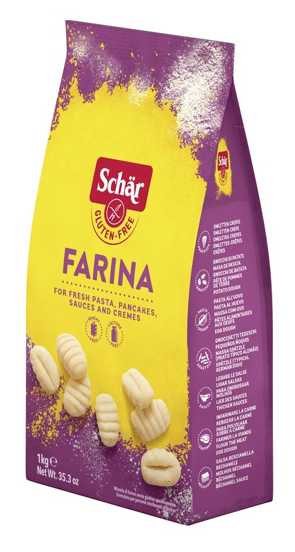 SCHAR FARINA PER PASTA FRESCA PANCAKES SALSE E CREME 1 KG - Farmapanda Srl