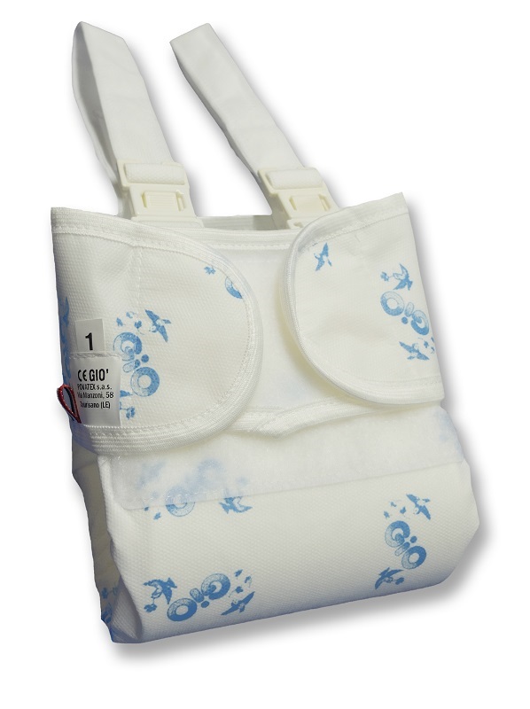 MUTANDINA CORRETTIVA GIO' PER DISPLASIA PER BAMBINI DALLA NASCITA FINO A 5/6KG MISURA 1 - Farmapanda Srl