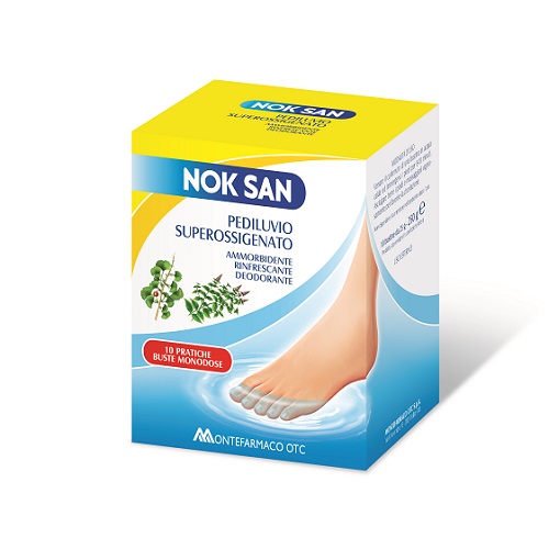 NOK SAN PEDILUVIO SUPEROSSIGENATO 25 G - Farmapanda Srl