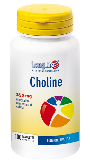 LONGLIFE CHOLINE 100 TAVOLETTE - Farmapanda Srl