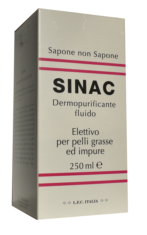 SINAC FLUIDO DERMOPURIFICANTE 250 ML - Farmapanda Srl