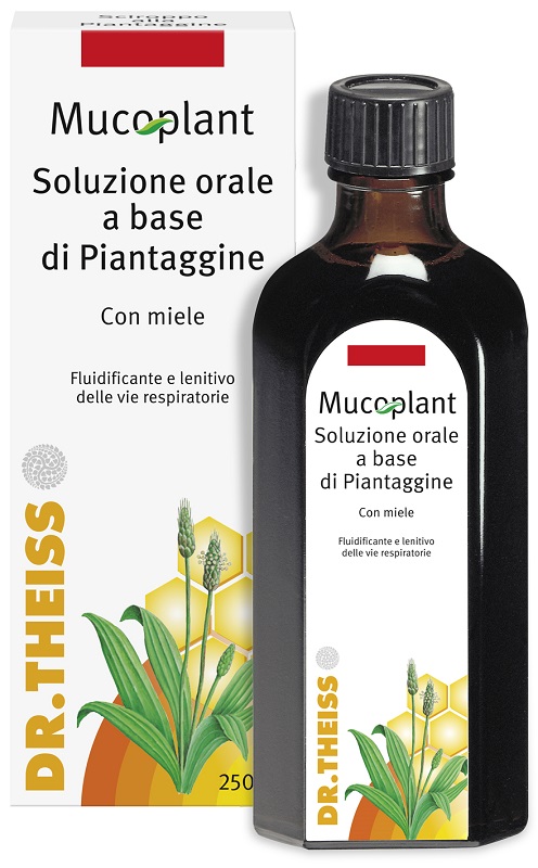 THEISS MUCOPLANT PIANTAGGINE 250 ML - Farmapanda Srl