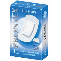 CEROTTO PRONTEX BIG STRIPS ASTUCCIO DA 12 PEZZI FORMATO MAXI - Farmapanda Srl