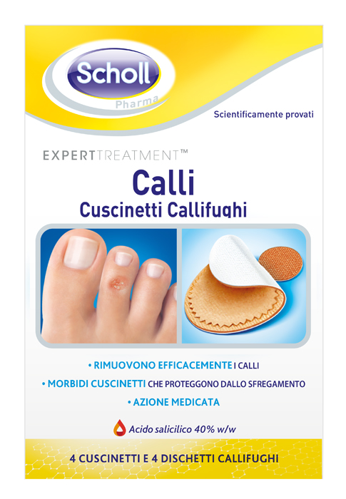 CEROTTO CALLIFUGO CALLI DURI 4 CEROTTI + 4 DISCHETTI - Farmapanda Srl