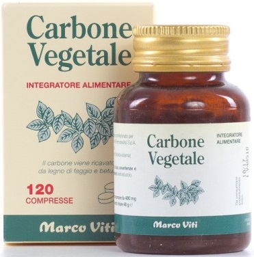 CARBONE VEGETALE 40 COMPRESSE - Farmapanda Srl