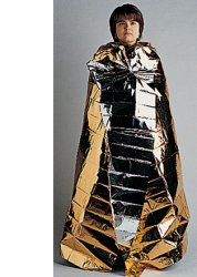 COPERTA ISOTERMICA ORO/ARGENTO 160X210CM - Farmapanda Srl