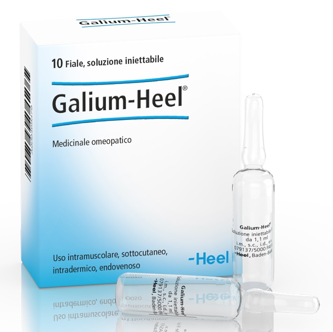 HEEL GALIUM 10 FIALE DA 1,1 ML L'UNA - Farmapanda Srl
