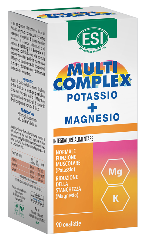 ESI MULTICOMPLEX POTASSIO MG 90 OVALETTE - Farmapanda Srl