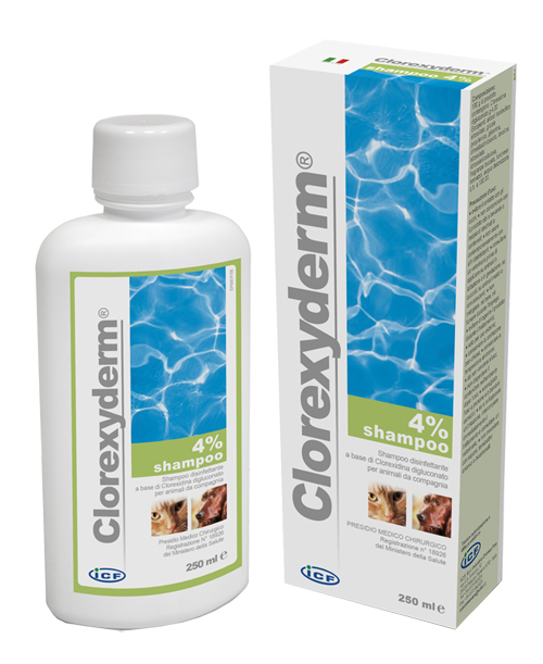 CLOREXYDERM SHAMPOO 4% 250 ML - Farmapanda Srl