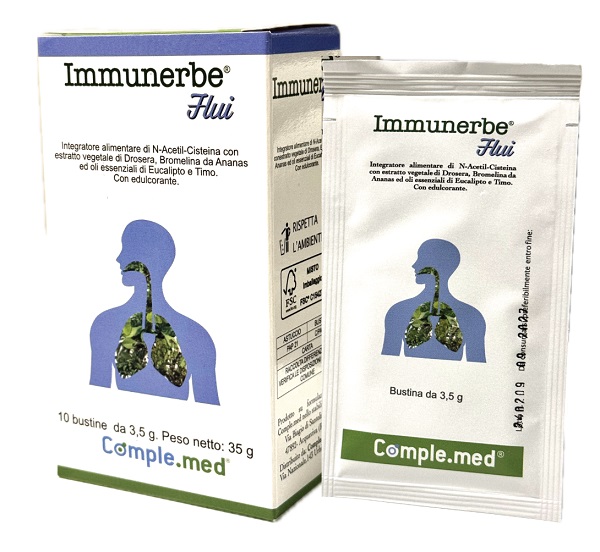 IMMUNERBE FLUI 10 BUSTINE - Farmapanda Srl