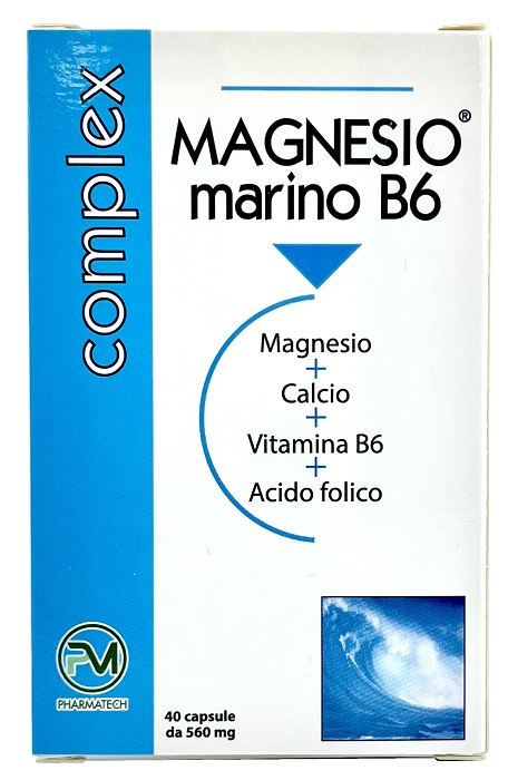 MAGNESIO MARINO B6 40 CAPSULE - Farmapanda Srl