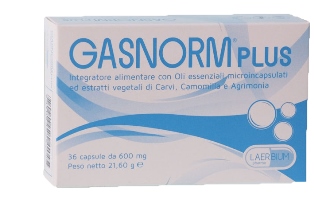 GASNORM PLUS 36 CAPSULE - Farmapanda Srl