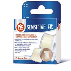 CEROTTO IN ROCCHETTO PIC SENSITIVE FIX SETA 5X500 CM CON FUSTELLA - Farmapanda Srl