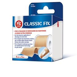 CEROTTO IN ROCCHETTO PIC CLASSIC FIX TELA 2,5X500 CM FUSTELLA - Farmapanda Srl