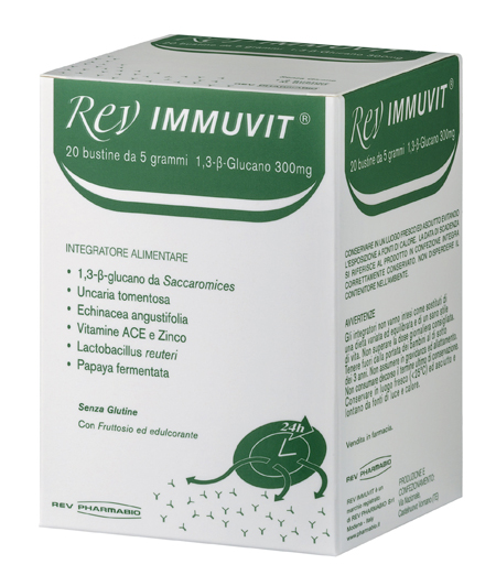 REV IMMUVIT 20 BUSTINE - Farmapanda Srl