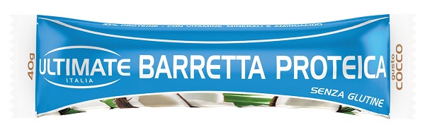 ULTIMATE BARRETTA PROTEICA COCCO 40 G 1 PEZZO - Farmapanda Srl