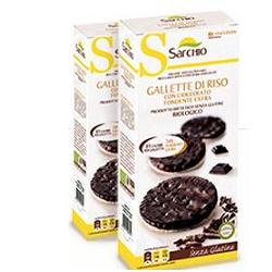 GALLETTE RISO CIOCCOLATO FONDENTE 100 G - Farmapanda Srl