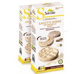 GALLETTE RISO CIOCCOLATO BIANCO 100 G - Farmapanda Srl