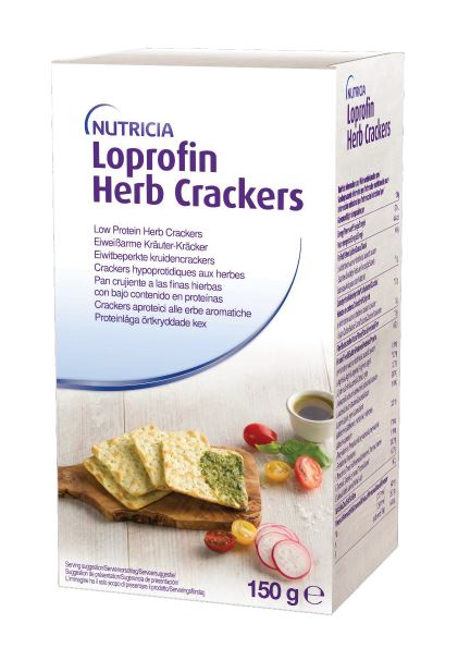 LOPROFIN CRACKER ERBE AROMATICHE 150 G - Farmapanda Srl