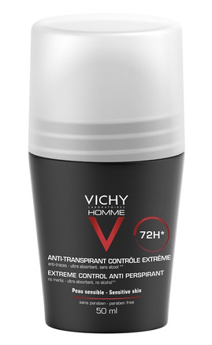 VICHY HOMME DEO ROLL-ON ANTI-TRASPIRANTE 50 ML - Farmapanda Srl