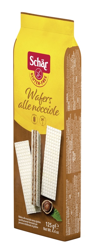 SCHAR WAFERS ALLE NOCCIOLE 125 G - Farmapanda Srl
